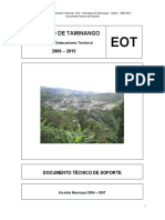 EOT Taminango 2006-2015 Documento Técnico