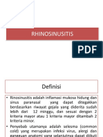 Rhino Sinusitis