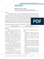 Management of Supra-Erupted Posterior Teeth-A Review