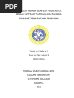 Download Hubungan Antara Sikap Dan Posisi Kerja Dengan Low Back Pain Pada Kuli Panggul by Hafida Oktavia SN362126065 doc pdf