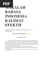 Kalimat Efektif Dri Buku