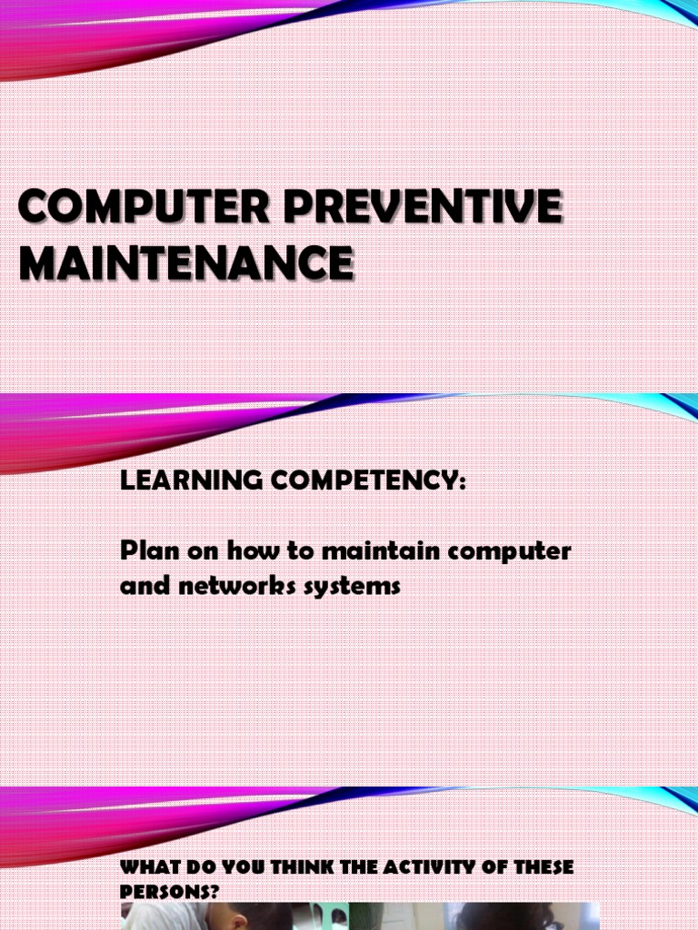 Preventative Computer Maintenance – CBTYK