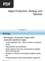 LF 1 Algae Production Biology and Species