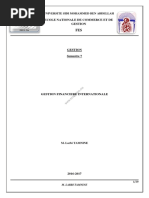 2 Thème II Le Marché Des Changes Et Les Risques Des Activités Internationales