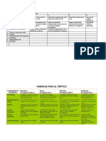 Rubrica de Biodiversidad