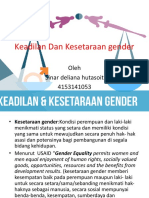 Kesetaraan Dan Keadilan Gender