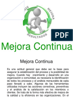 Mejora Continua