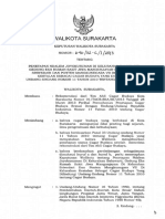 Keputusan Walikota Surakarta Penetapan Bangunan Konservasi PDF