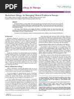 Buckwheat Allergy an Emerging Clinical Problem in Europe 2155 6121.1000168
