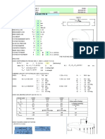 Circular Footing Design Based On ACI 318-14: Input Data & Design Summary