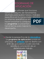 Programas de Aplicación