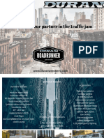 Let Me Be Your Partner in The Traffic Jam: Roadrunner