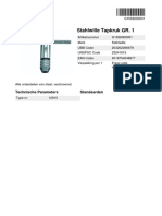Stahlwille Tapkruk GR. 1: Technische Parameters Standaarden