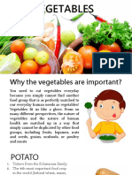 Why Vegetables Are Important For Your Health