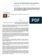 grafeno Nuevo método casero de fabricación.pdf