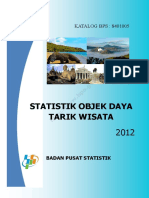 ID Statistik Objek Daya Tarik Wisata 2012 PDF