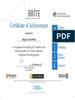 certificate of completion brite