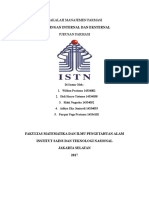 Makalah Persaingan Internal Dan Eksternal