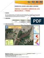 PIURA - Piura (Piura) - Morropon (Chulucanas) Incendio Forestal (Reporte Complementario)