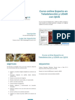 MappingGIS Programa Curso Teledetección y LiDAR Con QGIS