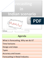 Forecasting in Indian Scenario: Group 1