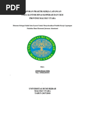 Laporan Praktik Kerja Lapangan1
