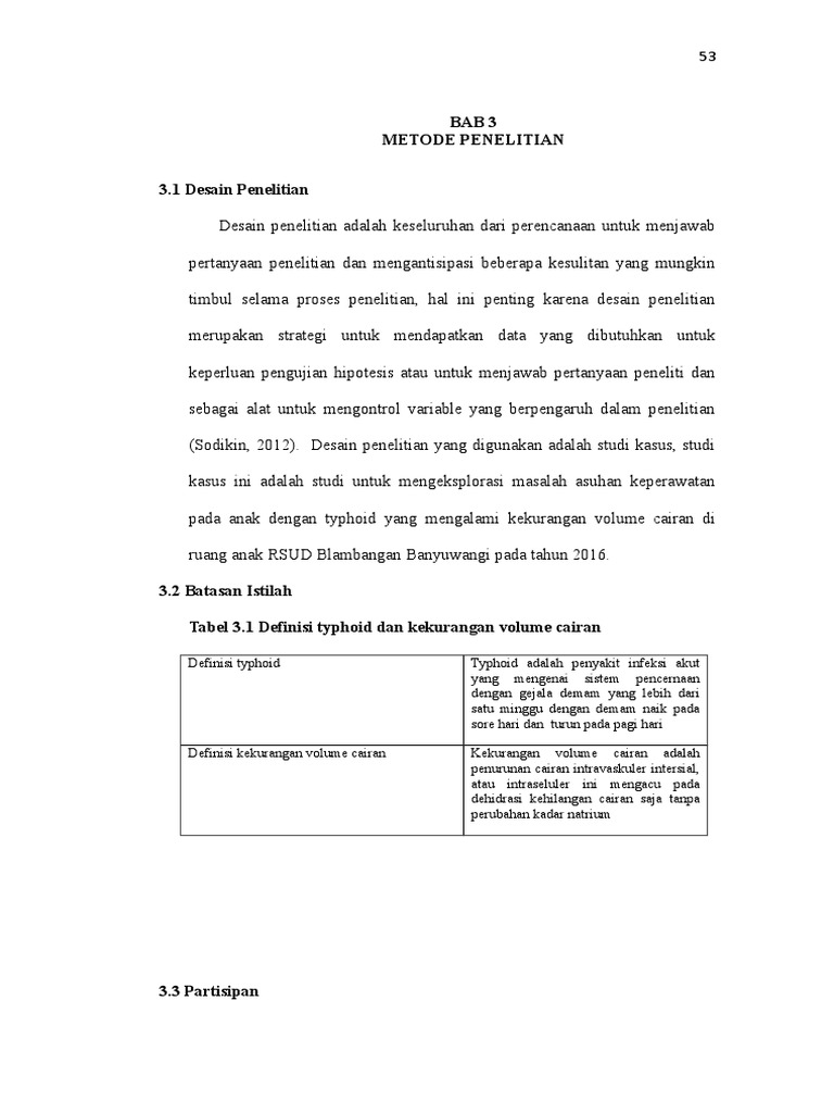 Contoh Skripsi Bab 3 Metode Penelitian Deskriptif - Ide Judul Skripsi Universitas