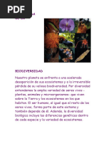 La Pérdida de La Biodiversidad
