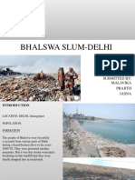 Bhalswa Slum Delhi