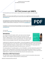 Configuration of AIX Fast Connect and SMBFS