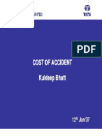 Accident Cost Calculation