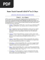 Sams Teach Yourself ABAP00