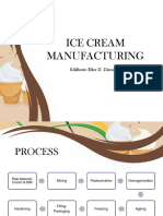 ME 180 - Ice Cream Manufacturing DIZON