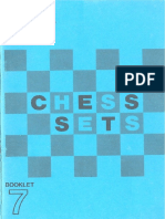 BOS Booklet 7 - Chess Sets of Martin Wall, Max Hulme & Neal Elias