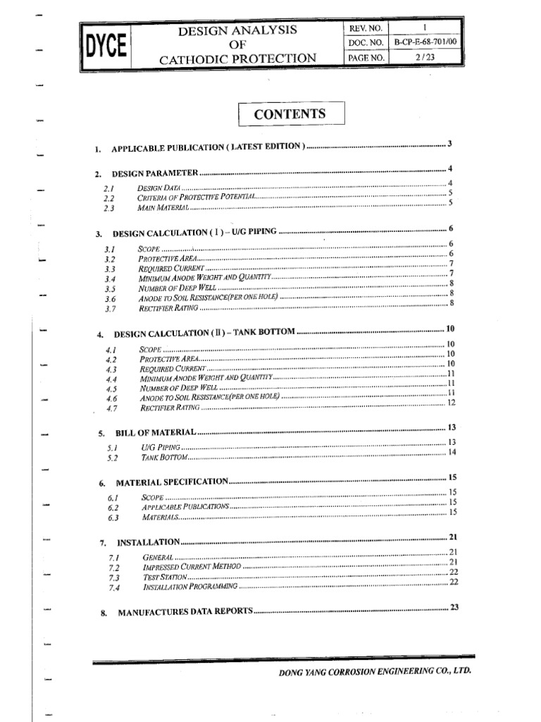 Cathodic Protection 1 | PDF