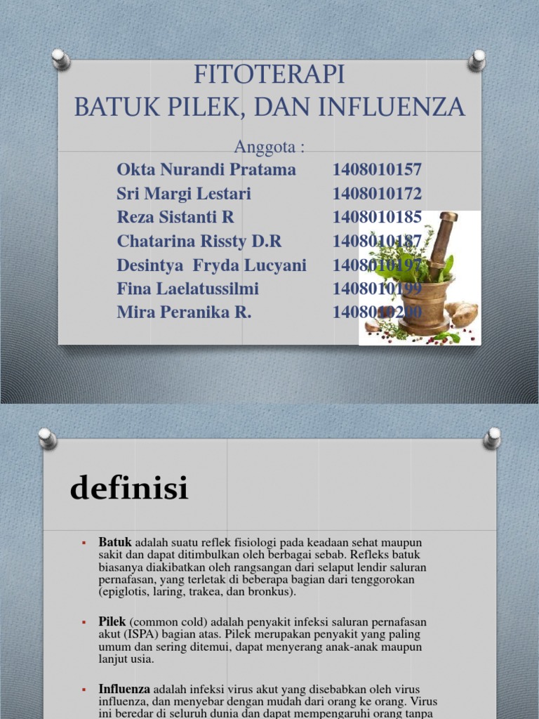 Definisi dan Manfaat Fitoterapi | PDF