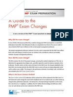 Guide To PMP Exam Changes 2016