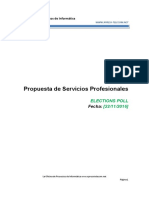 A PMOInformatica Modelo de Propuesta de Servicios