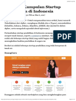Kumpulan Startup Pendidikan Di Indonesia PDF