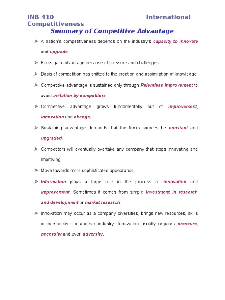 Competitive Advantage | PDF | Competitive Advantage | Photocopier