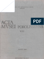 Acta Mvsei Porolissensis, VIII (1984) - Zalau PDF