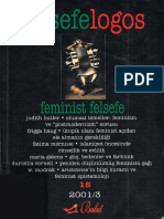 Felsefe Logos 15 - 2001-3 Feminist Felsefe