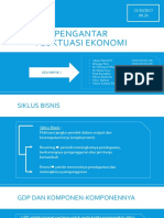 Pengantar Fluktuasi Ekonomi