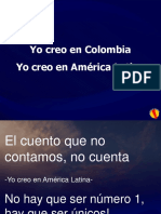 Que Hace Yo Creo en Colombia