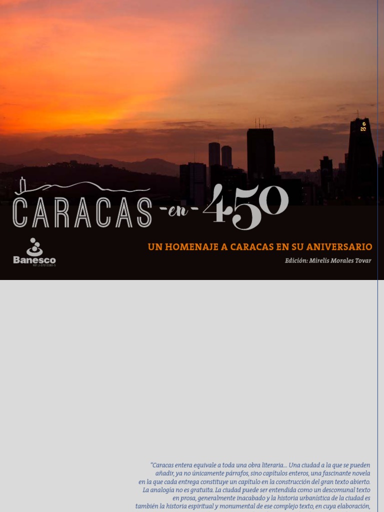 Caracas en 450 PDF Venezuela