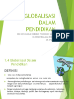 1.4 Globalisasi DLM Pendidikan