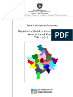 Repertori Statistikor Mbi Ndermarrjet Ekonomike Ne Kosove TM1 - 2010 PDF