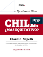 Resumen Ejecutivo Chile Mas Equitativo Claudio Sapelli