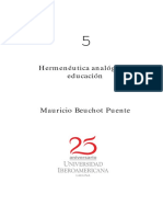 Hermeneutica analógica y educación de Mauricio Bouchot.pdf