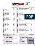 MasterCam Quick Reference Guide